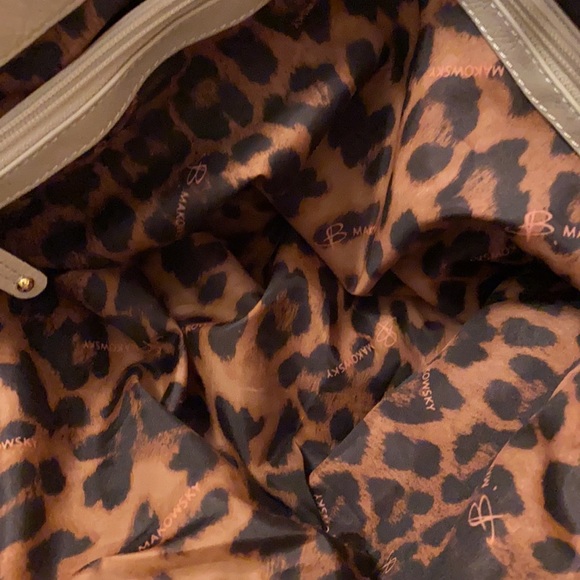 B. Makowsky Leather Handbag - Picture 11 of 12